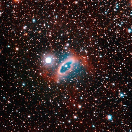 White dwarf missing in planetary nebula