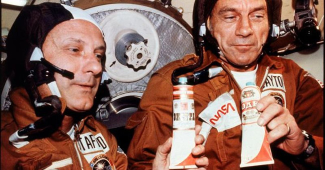 Why are astronauts forbidden to drink in outer space?