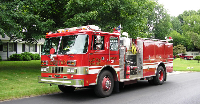 Why are fire trucks red?