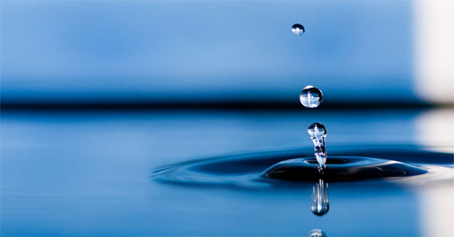 Why are water droplets shaped?