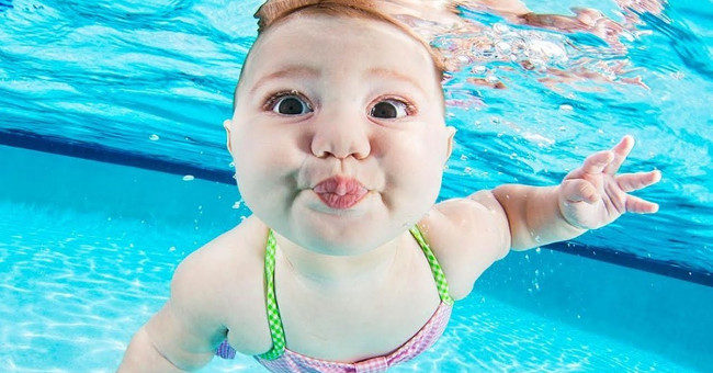 Why can babies just a few months old dive underwater?