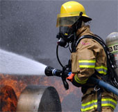 Why can't firefighters hear the alarm?