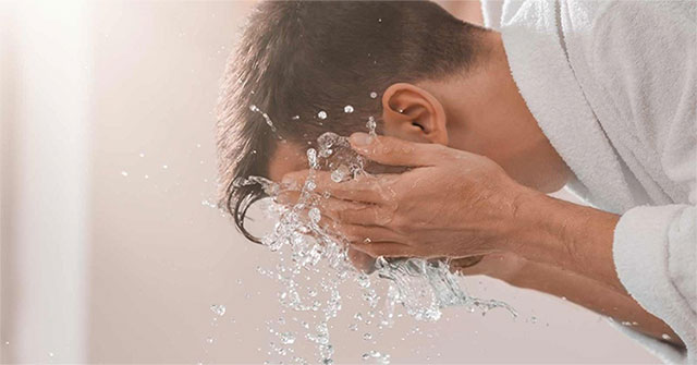 Why chill the cold water makes you regain your temper immediately?