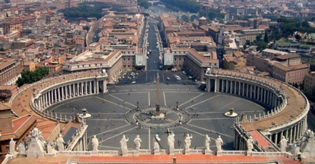 Why did the Vatican suddenly take the wall paint?