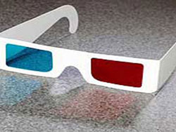 Why do 3-D glasses cause illusion of depth?