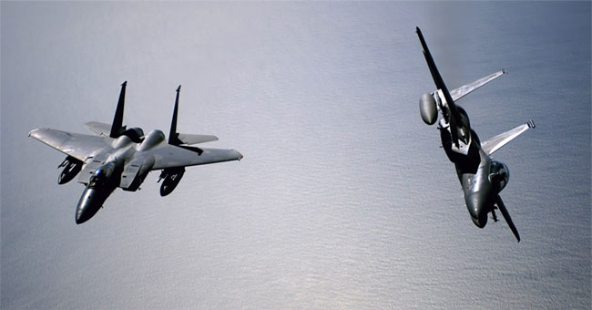 Why do fighters often fly?