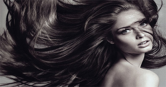 Why do hair grow only on the head but not elsewhere?