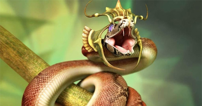 Why do humans worship serpent?