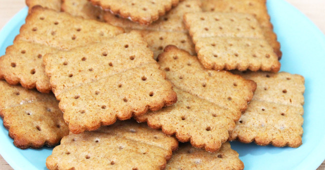 Why do most biscuits have tiny holes?