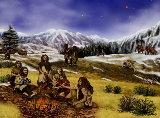 Why do Neanderthals have short legs?