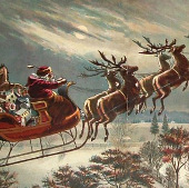 Why do Santa's reindeer know how to fly?