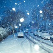Why do snow often fall on Christmas?