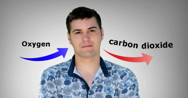 Why do we breathe out carbon dioxide?