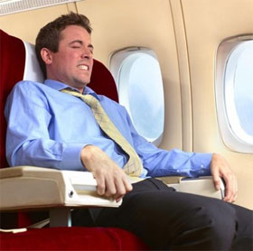 Why do we often 'fart' more when we fly?