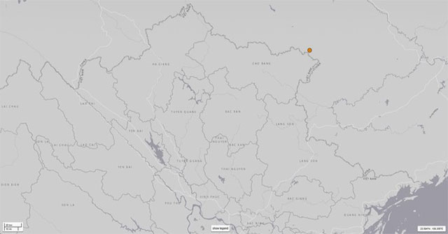 Why does Cao Bang experience earthquakes?