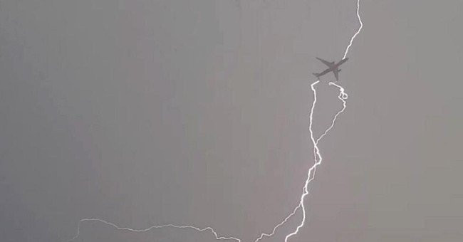 Why does lightning do not affect aircraft while flying?