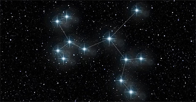 Why does the position of the constellations change over time?