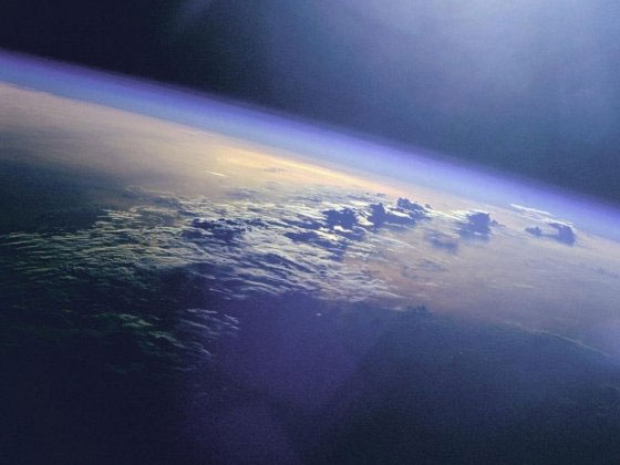 Why does the Xenon gas disappear from the atmosphere?