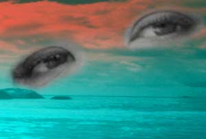 Why Green is beneficial for the eyes?