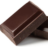 Why is black chocolate good for heart?