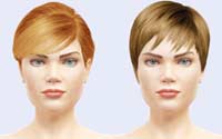 Why is gum used to shape hairstyles?