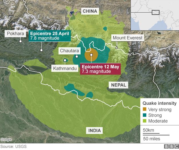 Why is Nepal continuing to suffer from earthquakes?