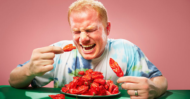 Why is spicy sweating?