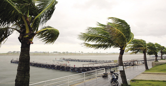 Why is storm No. 10 the first storm in Vietnam to be warned red?