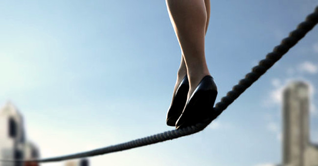 Why is the ability to balance less quickly after age 40?