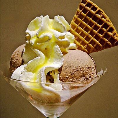 Why is the cream less delicious when stored in a family refrigerator