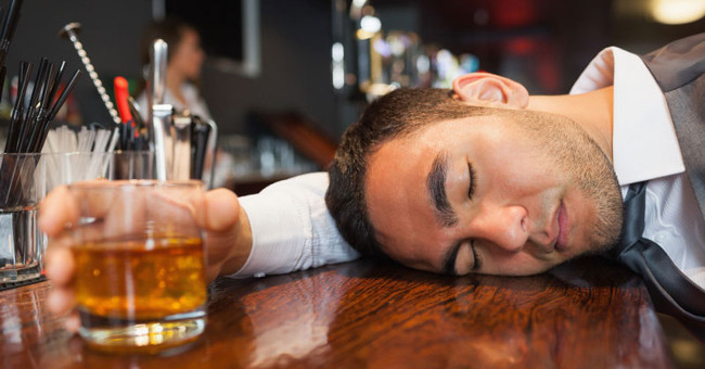 Why is the face red after drinking alcohol?