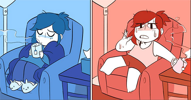 Why is the summer feeling more persistent and uncomfortable than the winter?