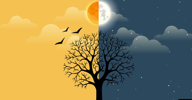 Why is there day and night phenomenon?