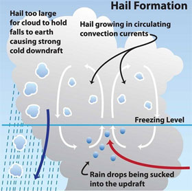 Why is unusual snowfall in Vietnam, Egypt and the Middle East?