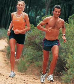 Why men run faster than women?