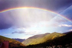 Why not reach the foot of the rainbow?