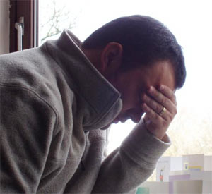 Why people cry when hurt?