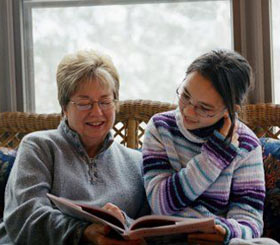 Why precious granddaughter grandmother more often?