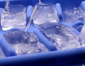 Why rock in fridge cloudiness?