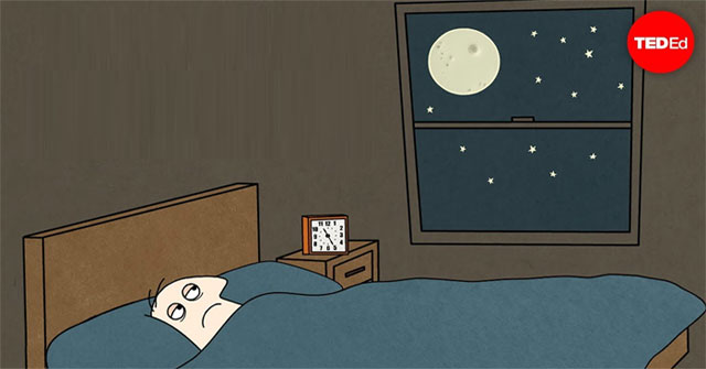 Why the more insomnia, the more difficult you sleep?