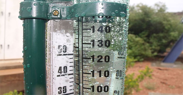 Why when we see the weather forecast, we always see that they measure rainfall in millimeters?