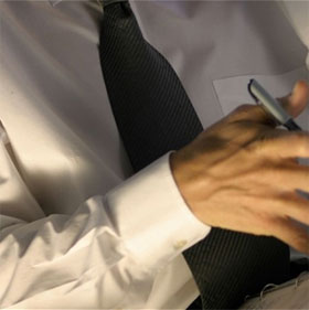 Why would a white shirt look like porridge?