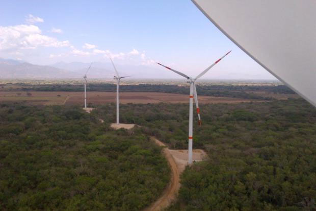 Wind power - cool breeze blowing into Mexico