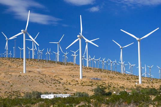 Wind power is cheaper than electricity from gas
