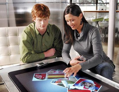 Windows 7 will control with ... touch screen