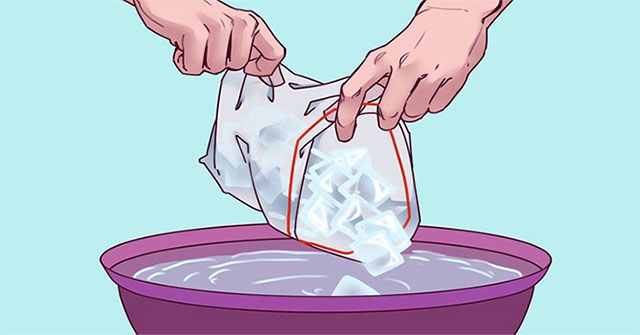 With just one ice pack you can immediately know if you have cardiovascular problems or not