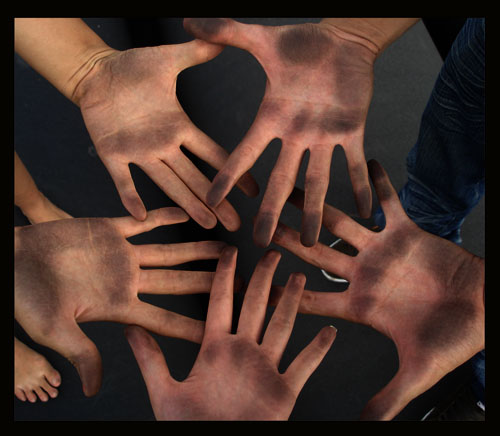 Women and men - Whose hands are more bacteria?