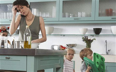 Women are most stressed at 5:55 pm