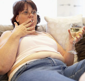 Women gain weight because they are lazy to do housework