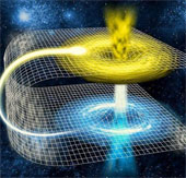 Worm hole transcends space